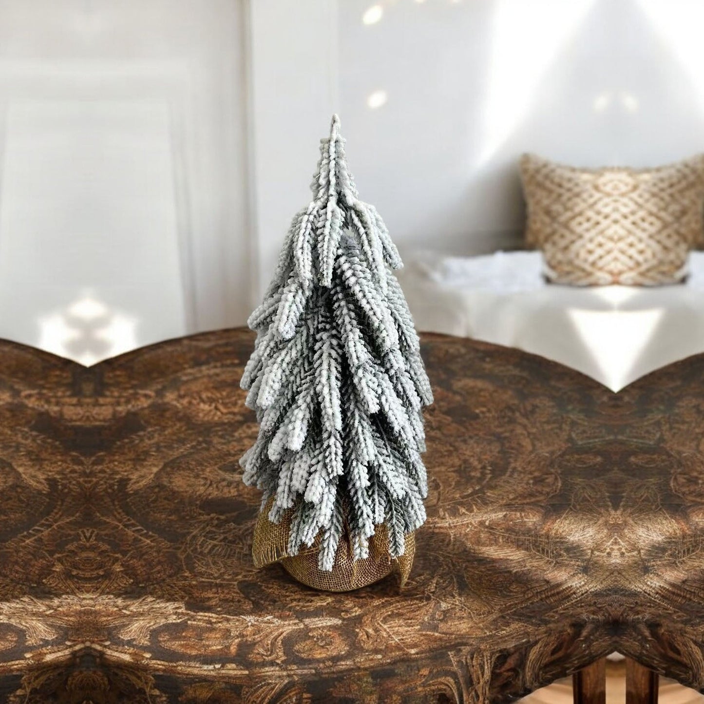 Snow Christmas Trees – Set of 4