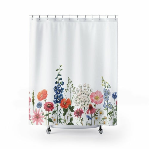 Spring Floral Garden β Bright & Cheerful Shower Curtain