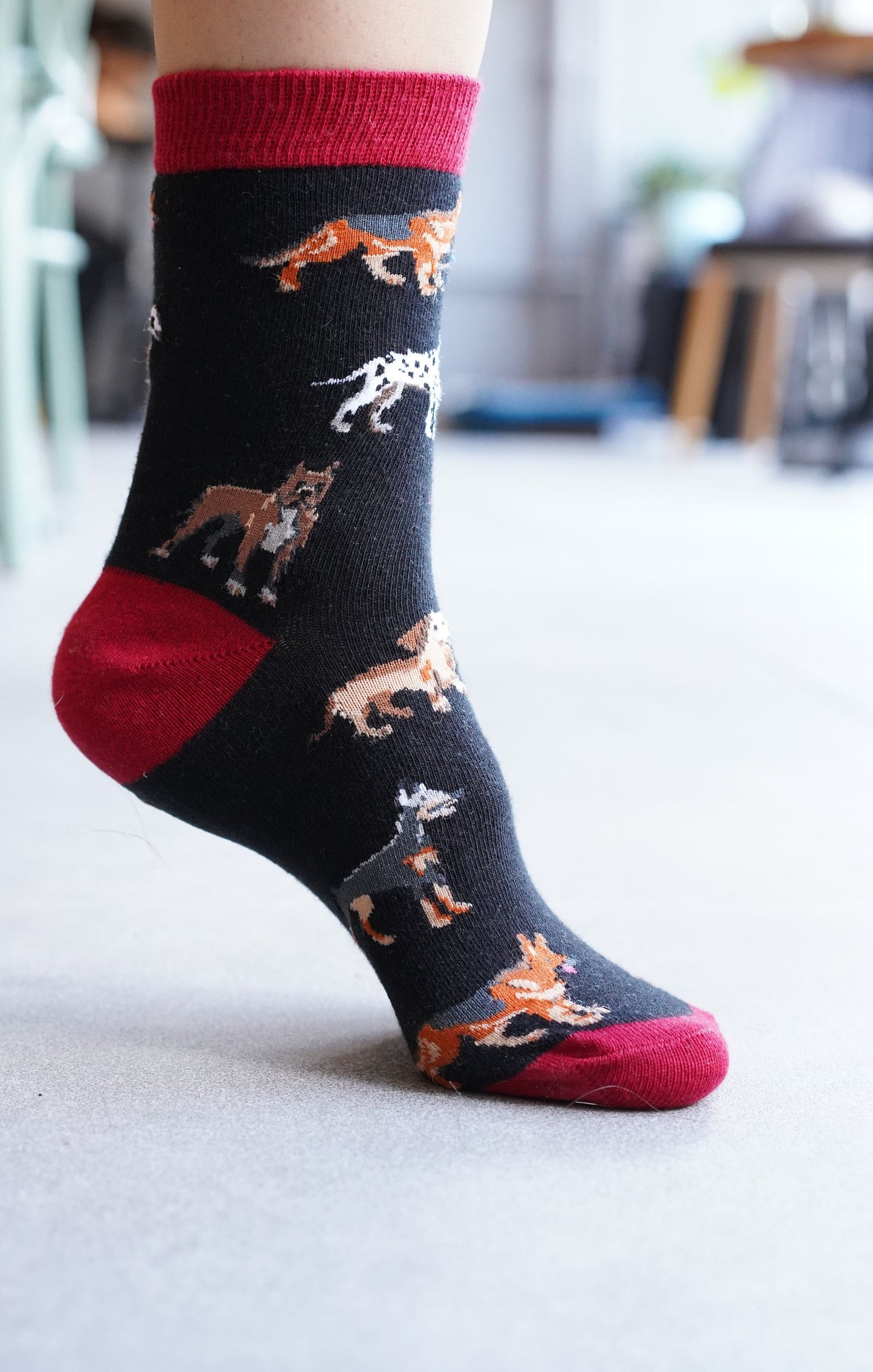 Premium Cotton Dog-Themed Socks
