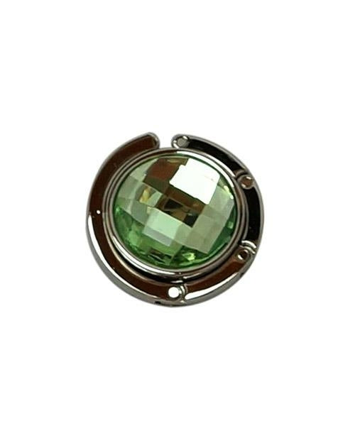 Handbag Hanger – Foldable Purse Hook with Rhinestone Accent