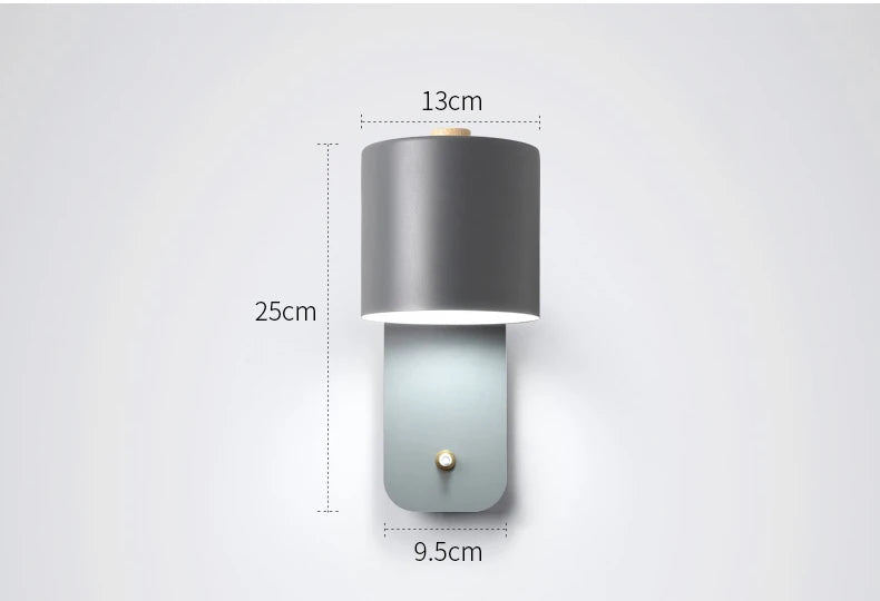 LED Wall Lamp – Nordic Modern Adjustable Design