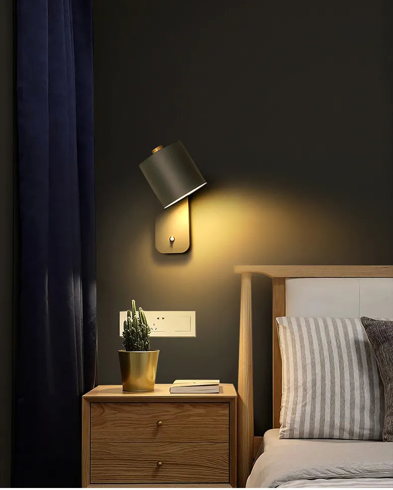 LED Wall Lamp – Nordic Modern Adjustable Design