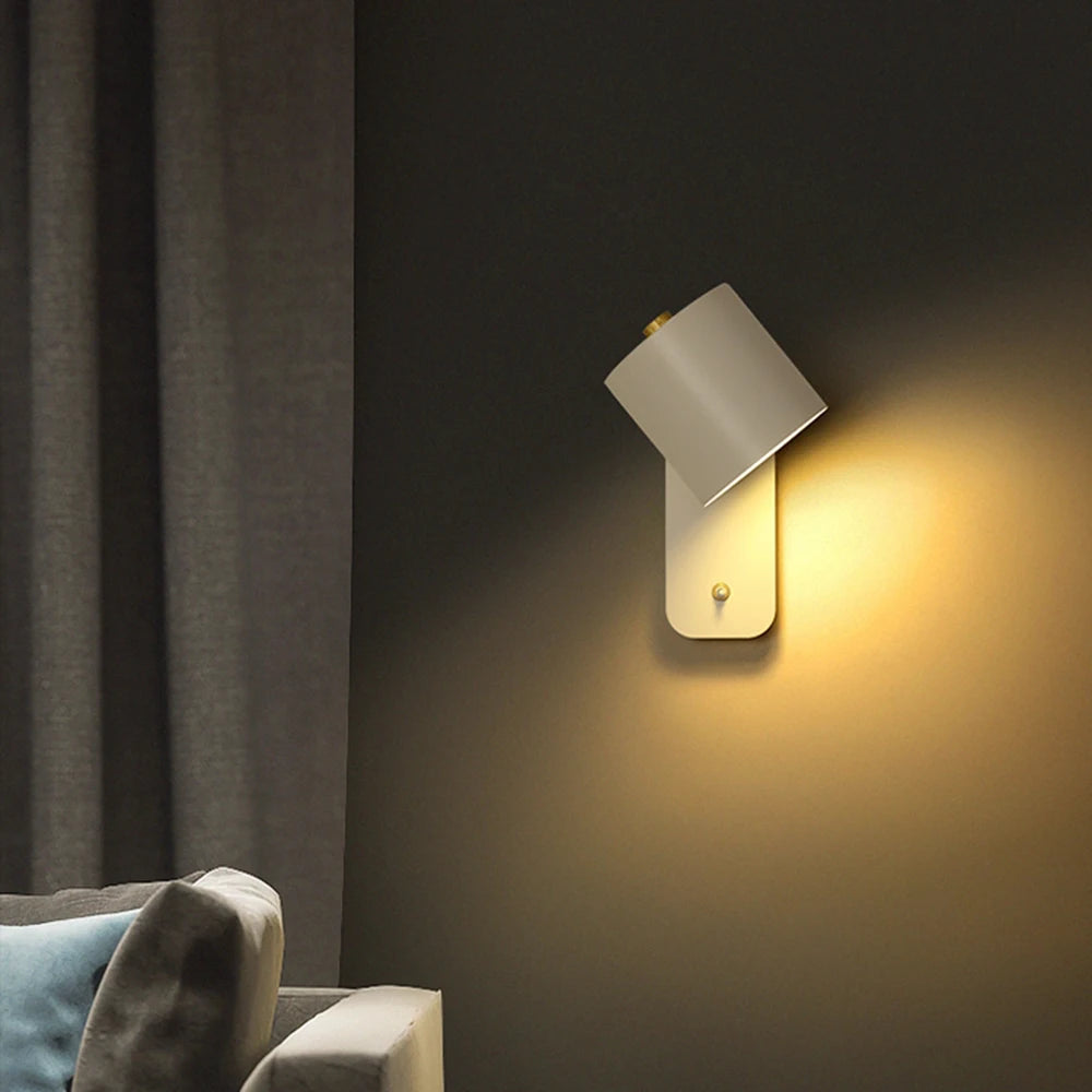 LED Wall Lamp – Nordic Modern Adjustable Design