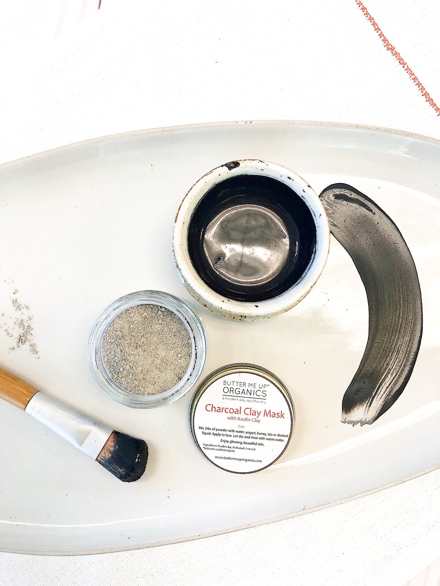 Organic Charcoal Mask – Deep Pore Detox