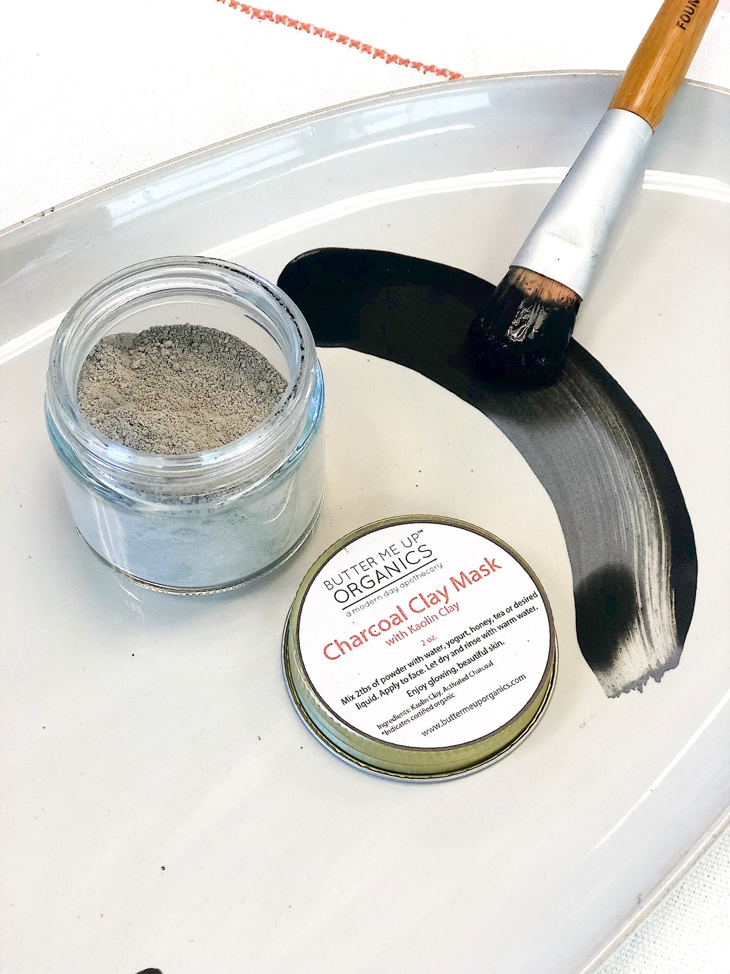 Organic Charcoal Mask – Deep Pore Detox