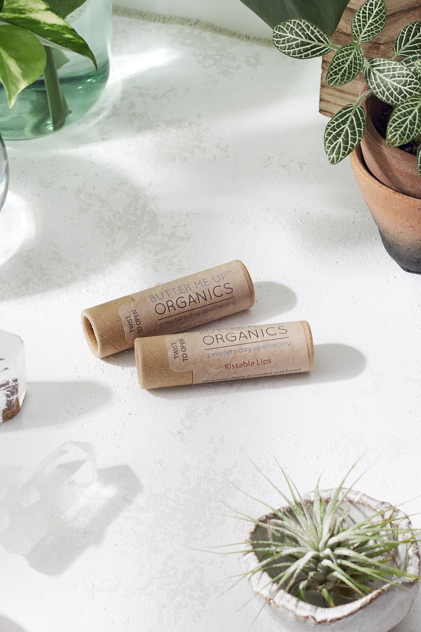 Kissable Lips Organic Lip Balm – Zero Waste Paperboard Tube