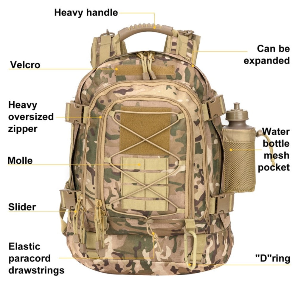 Rugged Waterproof Backpack – Built for Outdoor Adventures