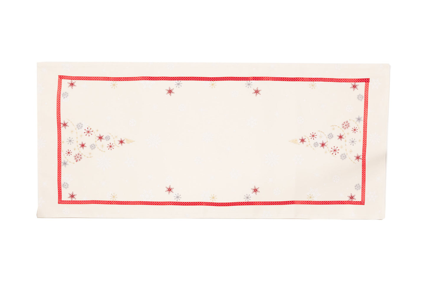 Festive Christmas Tree Table Runner