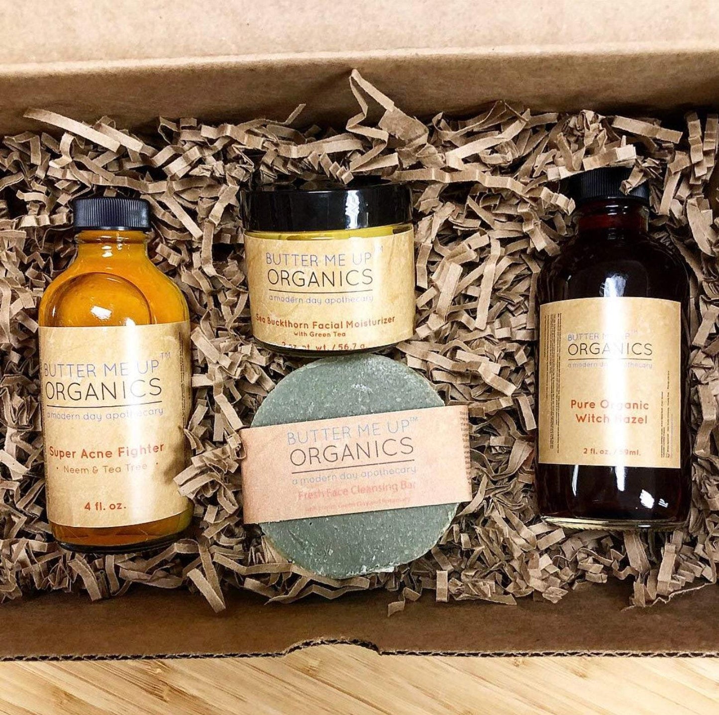 Acne Bundle – Complete Organic Skincare Regimen for Clear, Healthy Skin