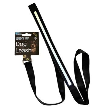 Light Up Dog Walking Leash – LED Safety Leash