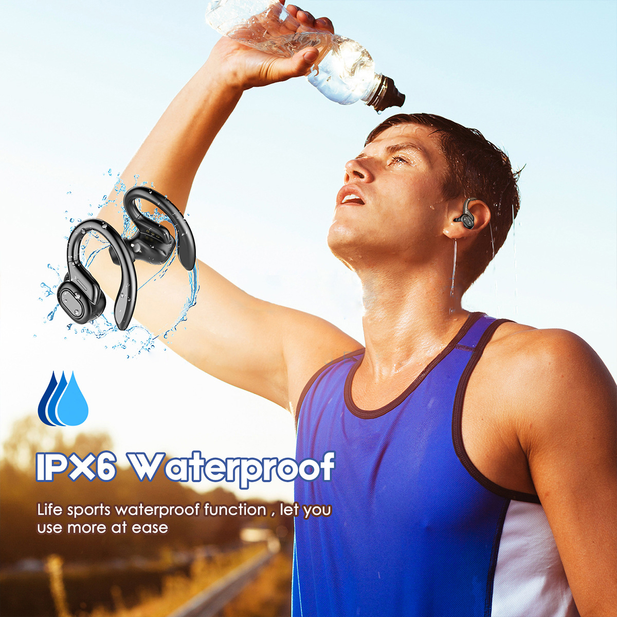 LED Display TWS Sport Bluetooth V5.0 Headset ā For iPhone, Huawei & More