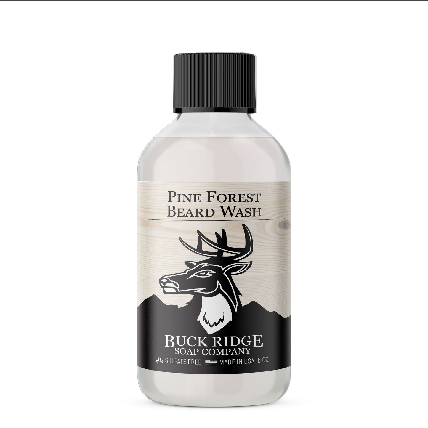 Buck Ridge Pine Forest Beard Wash – Natural Beard & Skin Care