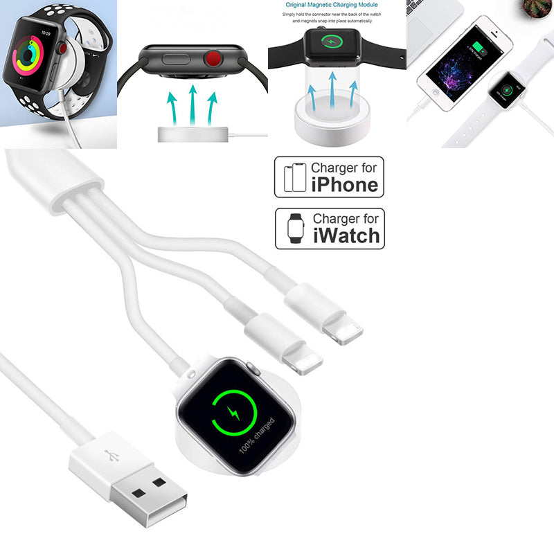 3 in 1 Wireless Charger β Quick USB Charging Cable