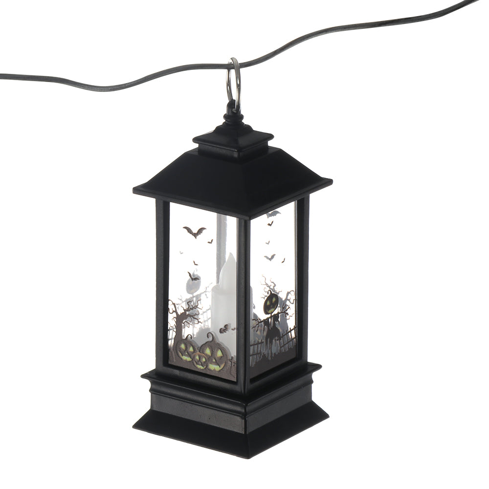 Halloween Hanging Lantern – Pumpkin Pattern LED Light