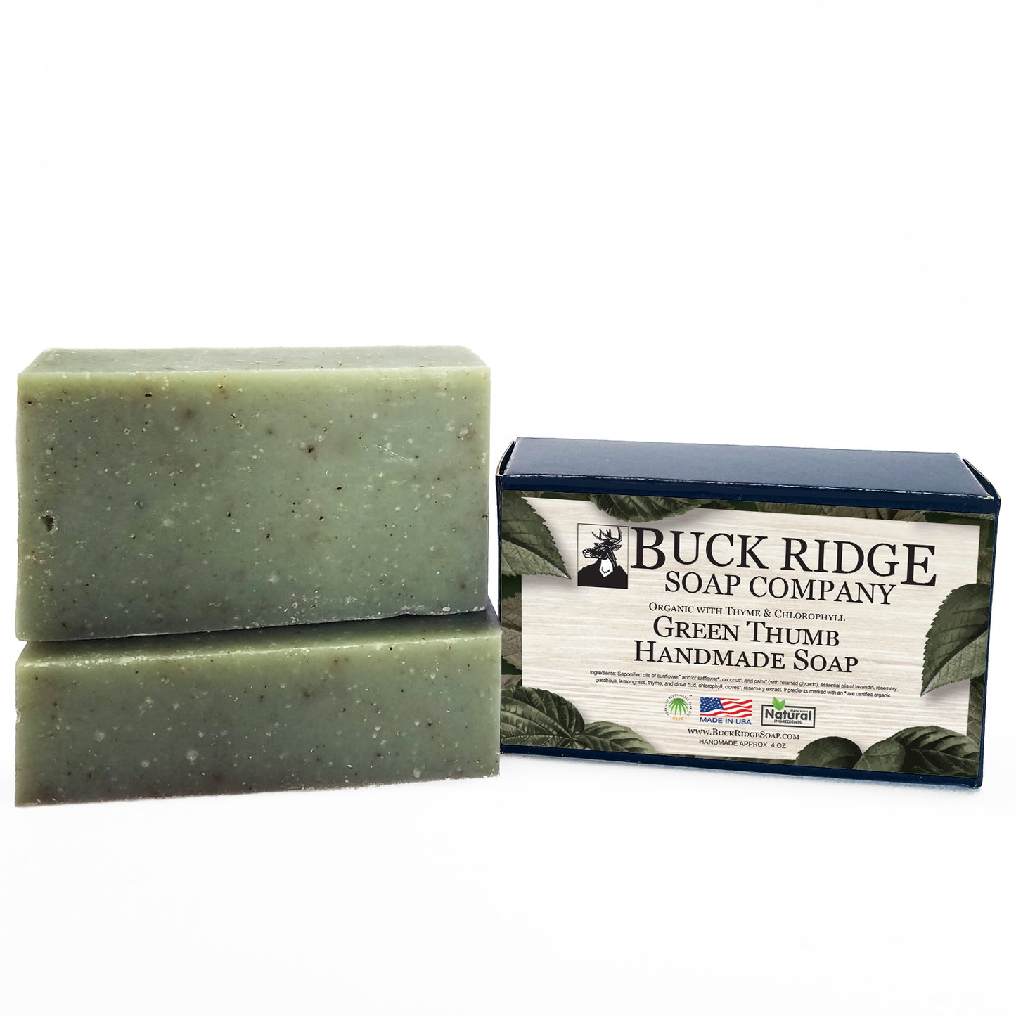 Green Thumb Men's Handmade Soap – Fresh, Clean Garden Scent