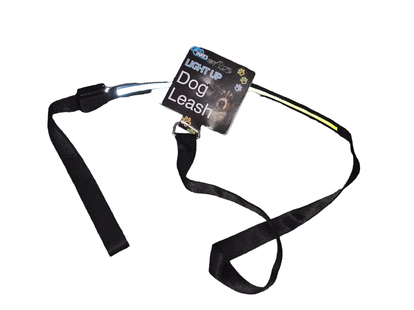 Light Up Dog Walking Leash – LED Safety Leash