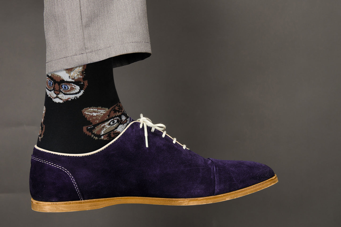 Casual Designer Trending Animal Socks – Cat – Unisex Style & Comfort