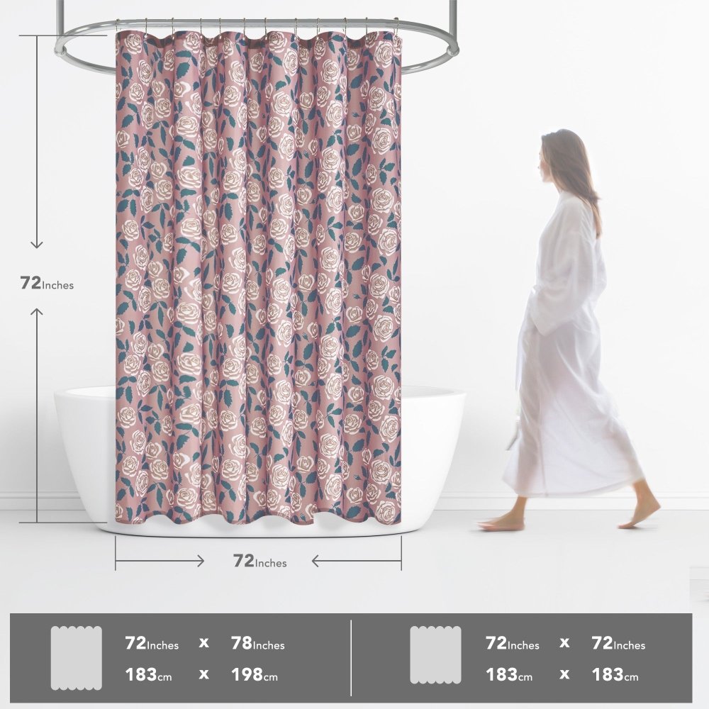 Envogue Bouquet – Sustainable Luxury Shower Curtain