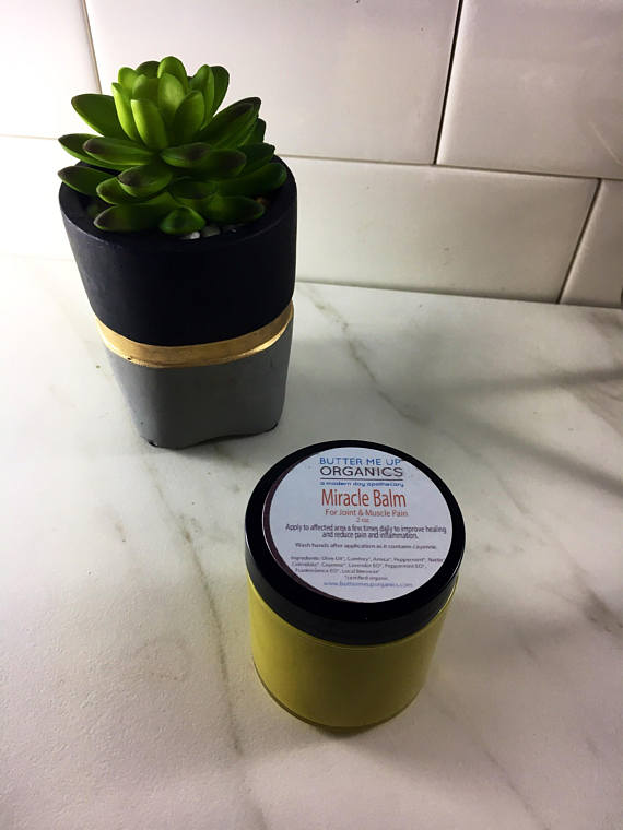 Organic Herbal Pain Balm β Muscle & Joint Relief