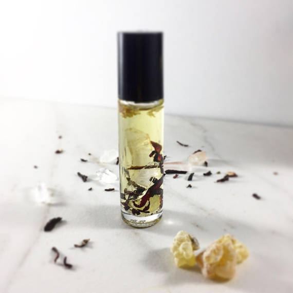 Essential Oil Blend with Crystals – Frankincense (LIMITED EDITION)
