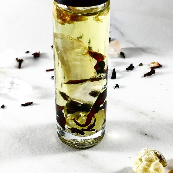 Essential Oil Blend with Crystals – Frankincense (LIMITED EDITION)