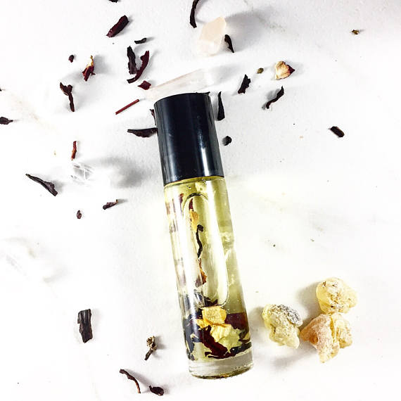 Essential Oil Blend with Crystals – Frankincense (LIMITED EDITION)