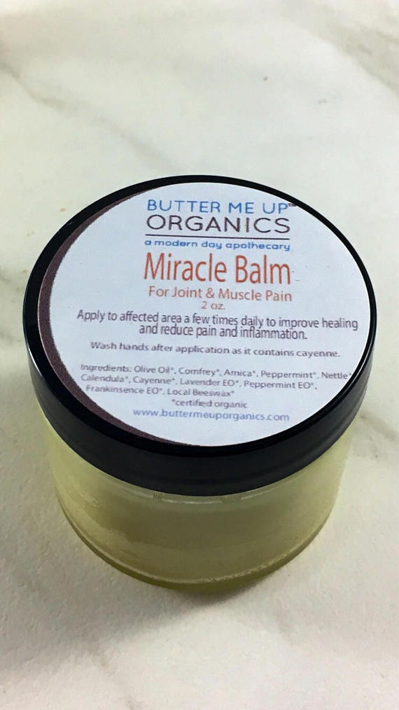 Organic Herbal Pain Balm β Muscle & Joint Relief