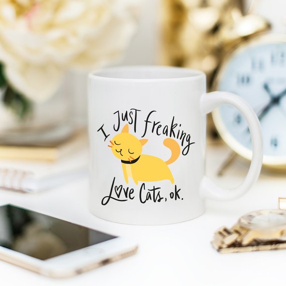 Cat Lover Coffee Mug – Ceramic