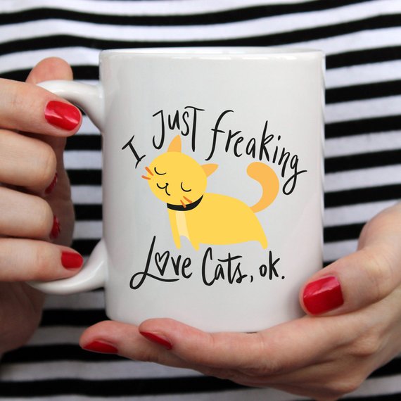Cat Lover Coffee Mug – Ceramic