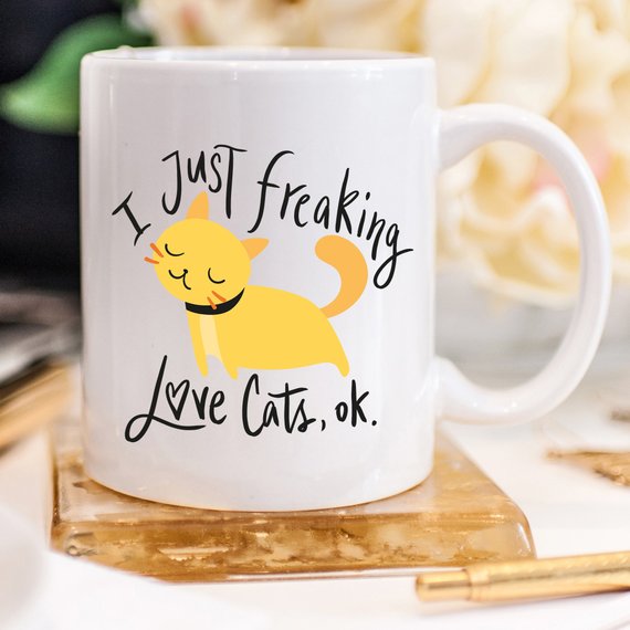 Cat Lover Coffee Mug – Ceramic