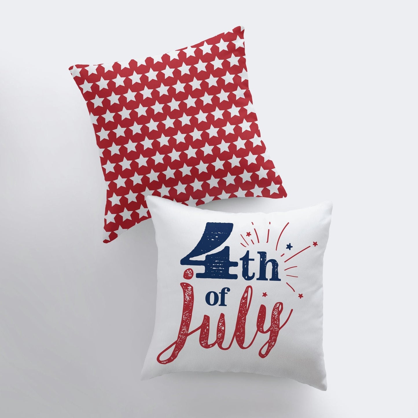 4th of July Freedom Throw Pillow Cover β Double-Sided