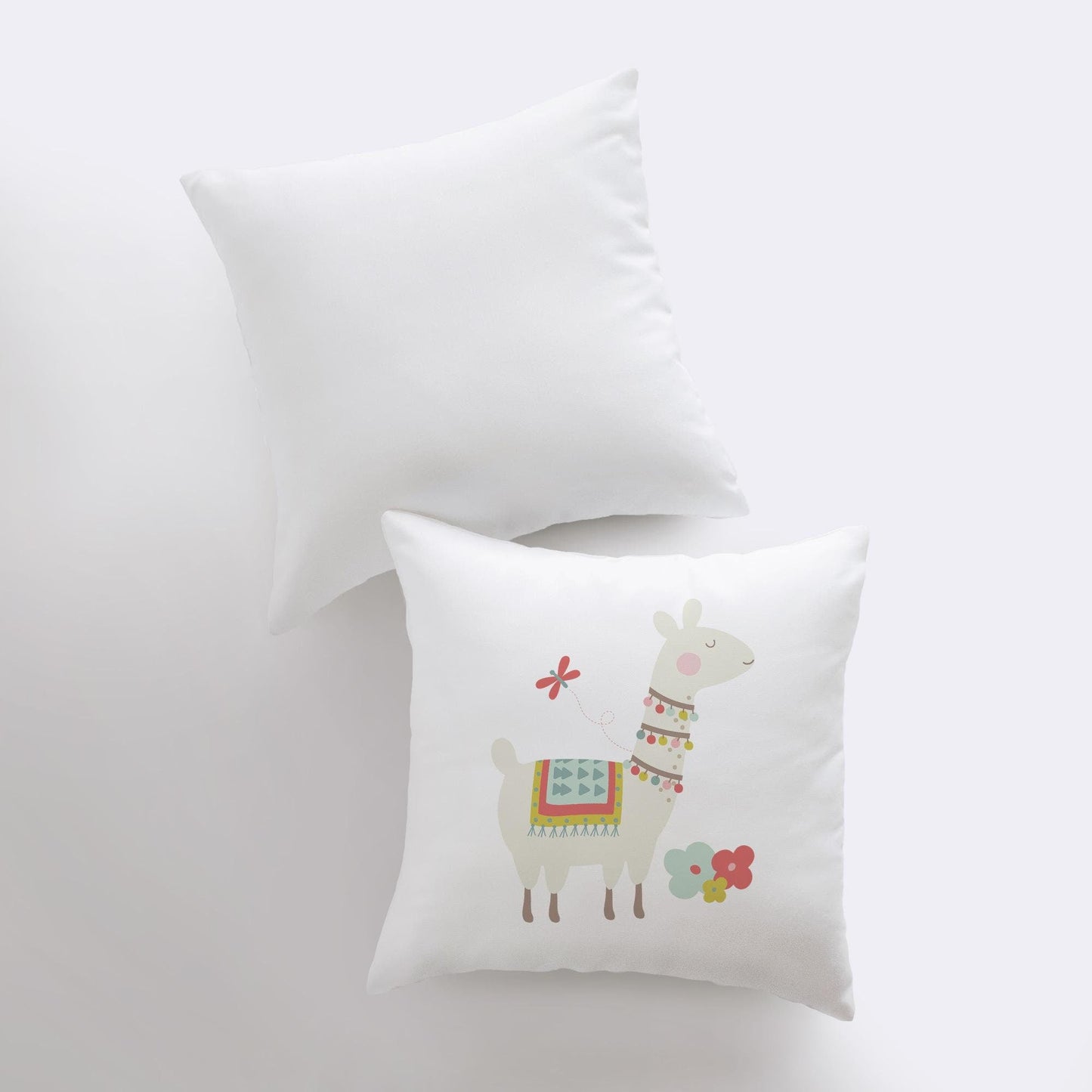 Llama with Necklace Pillow Cover – Southwest Alpaca Accent