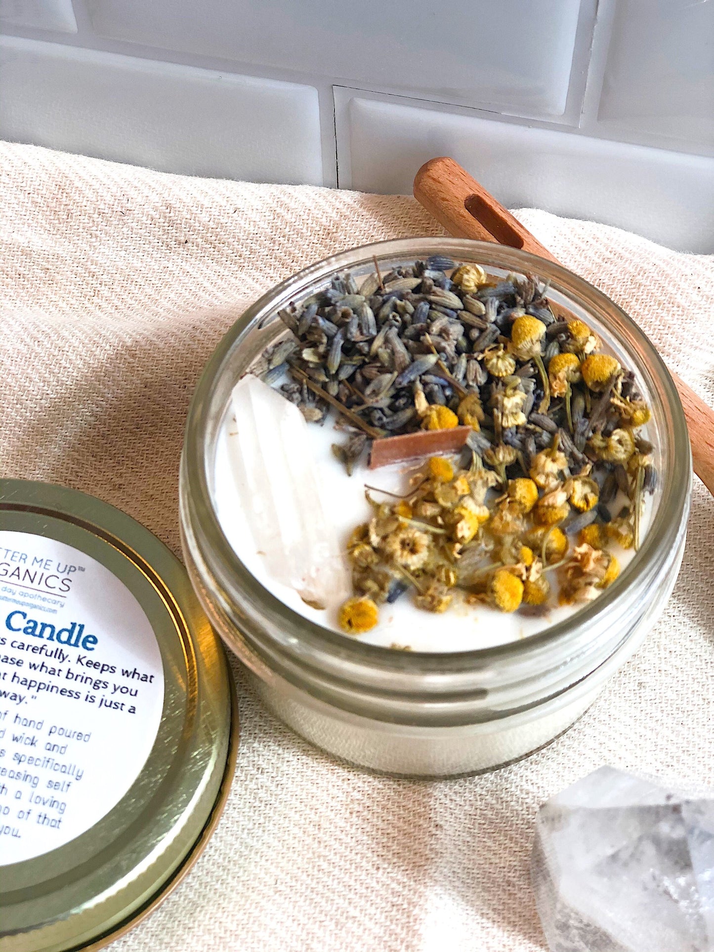 Peace Candle – Serenity & Mindfulness Soy Intention Candle