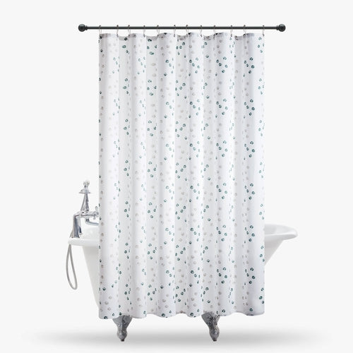 Modern Cubic Play – Contemporary Geometric Shower Curtain