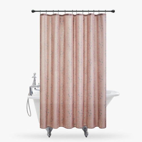 Modern Cubic Play – Contemporary Geometric Shower Curtain