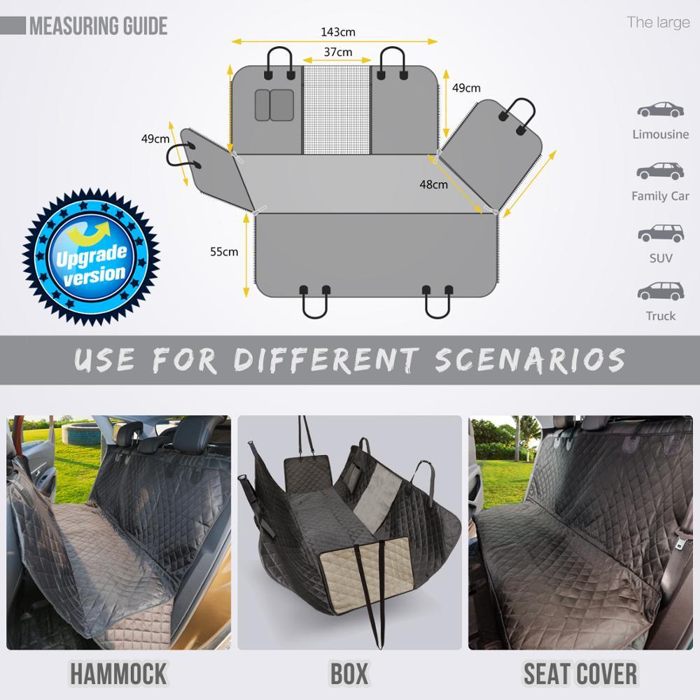 Waterproof Pet Car Seat Covers – Standard Size