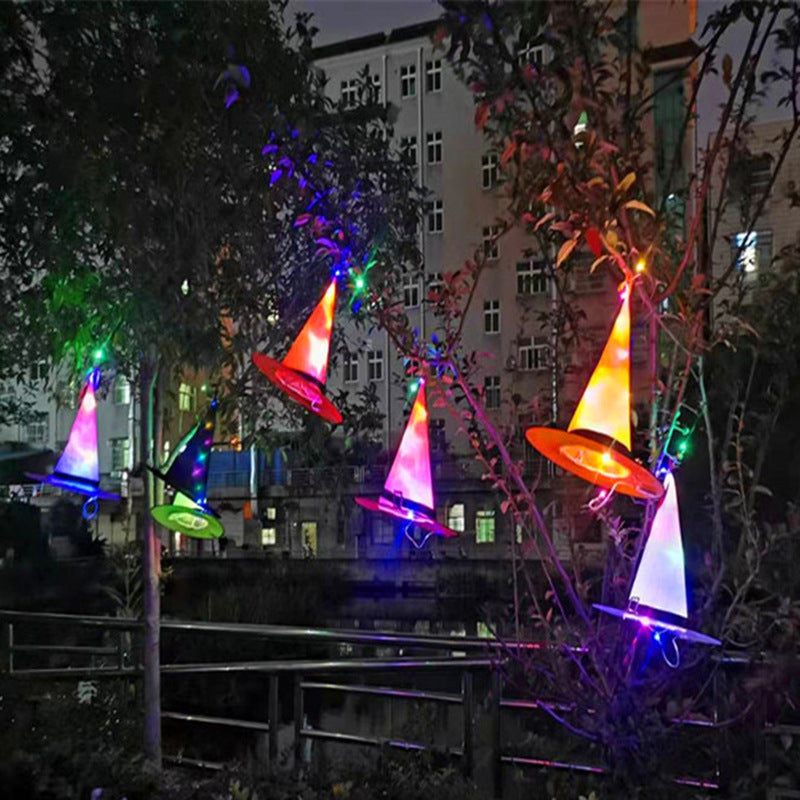 Halloween Glowing Witch Hat – Ghost Festival Decoration Props