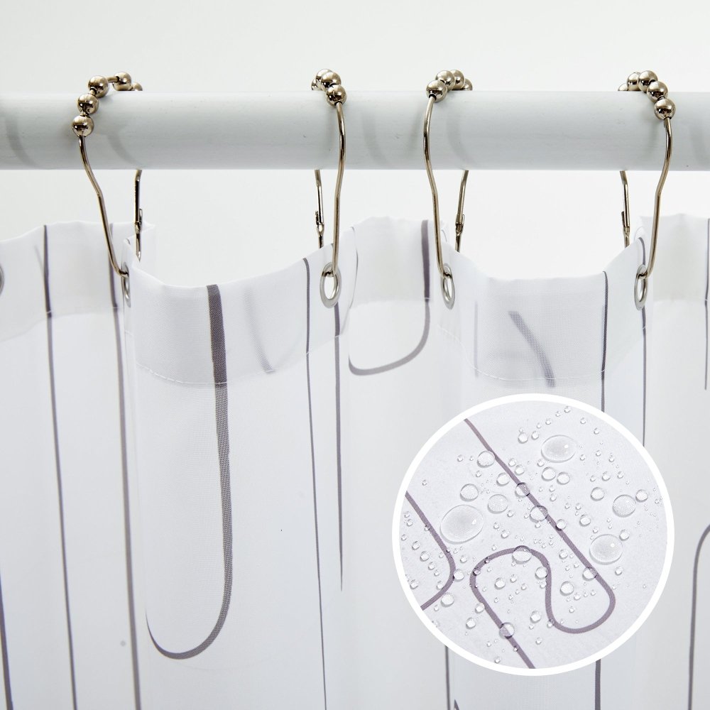 Pure Morning Haze β Scandinavian-Inspired Shower Curtain