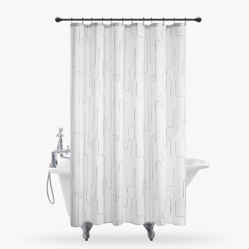 Pure Morning Haze β Scandinavian-Inspired Shower Curtain