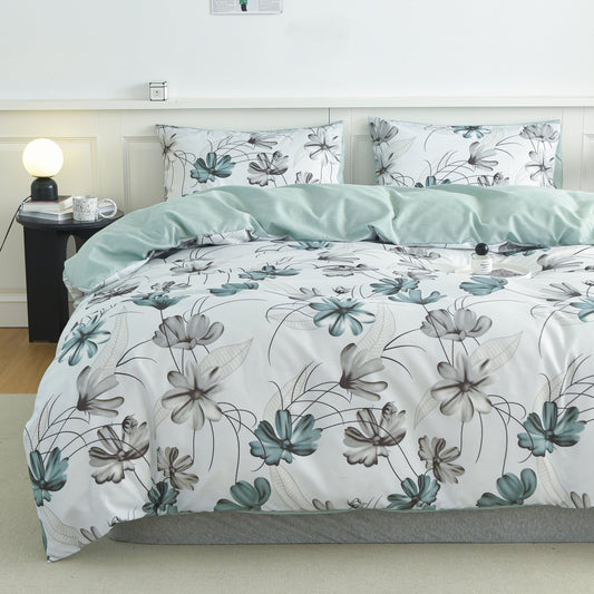 Floral 3-Piece Duvet Set – Soft & Stylish Bedroom Essential