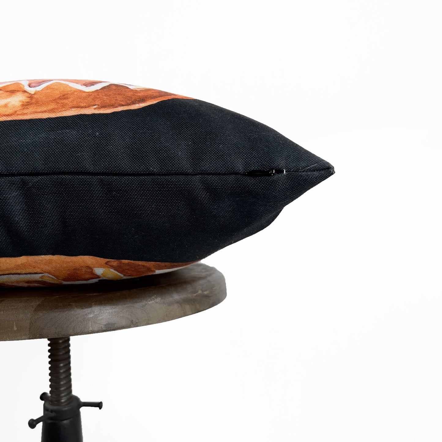 Spooky Jack O’Lantern Throw Pillow Cover