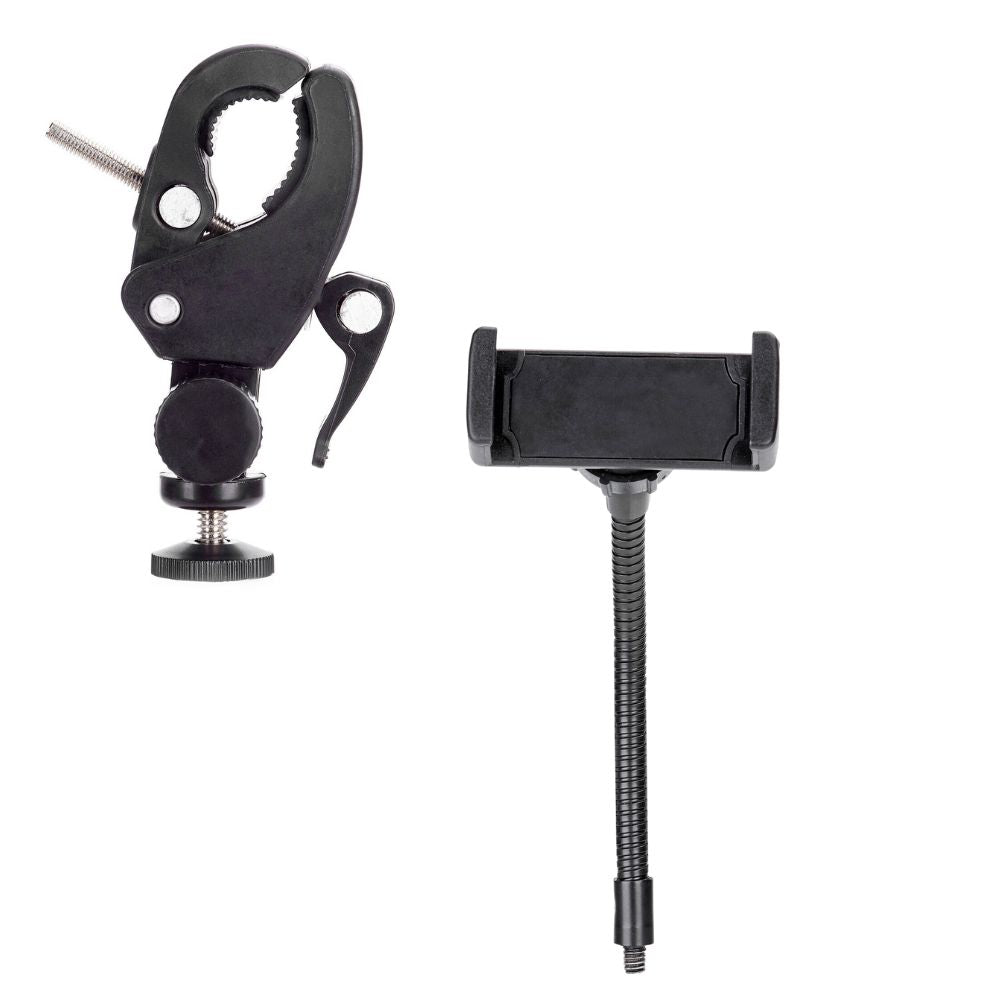 LED Ring Light with Phone Tripod Stand Kit – 10" Adjustable with Remote