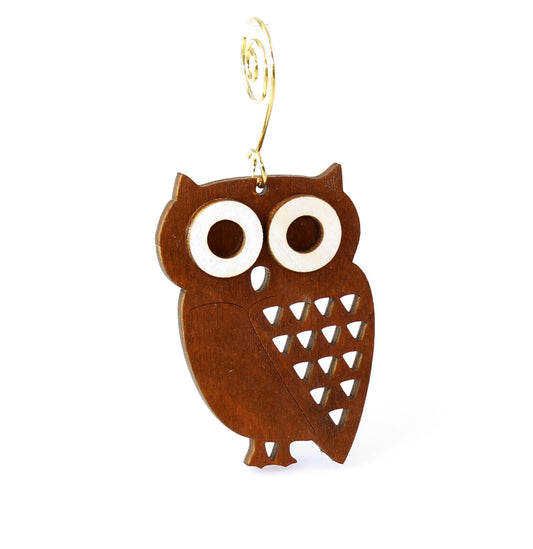 Little Hoot Owl  – Laser Engraved Wooden Ornament
