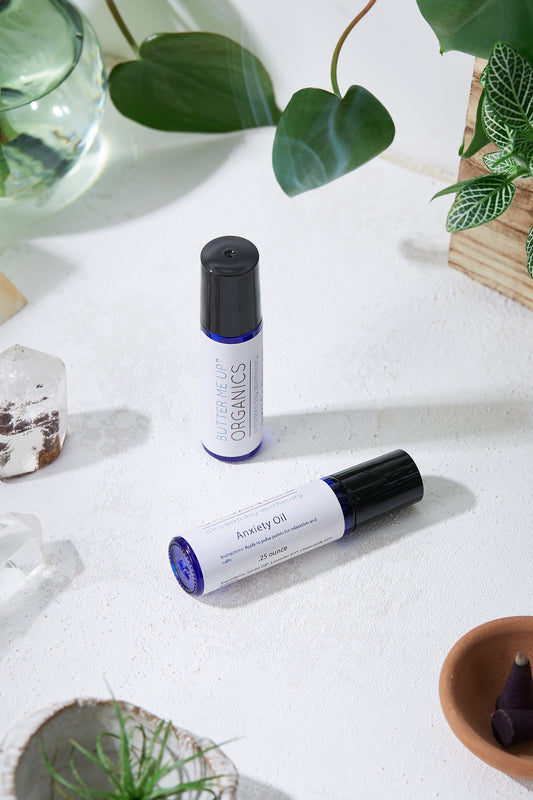 Anxiety Relief Roller Ball – Organic Essential Oil Blend