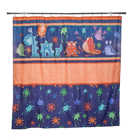 Monster Splat – Kids’ Fun Shower Curtain