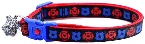 Fire & Police Badges - Breakaway Cat Collar