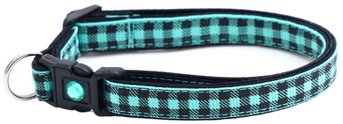 Black Buffalo Plaid - Breakaway Cat Collar