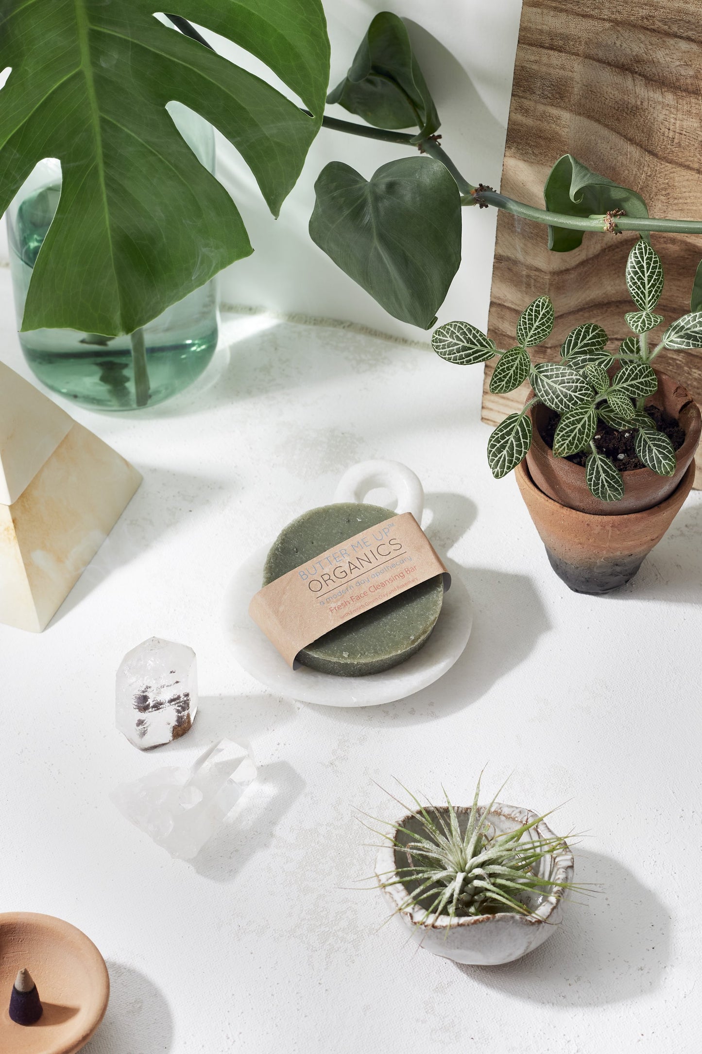 Face Wash Facial Cleansing Bar – French Green Clay