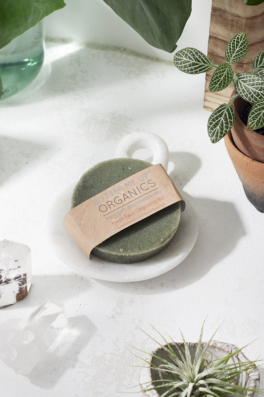 Face Wash Facial Cleansing Bar – French Green Clay
