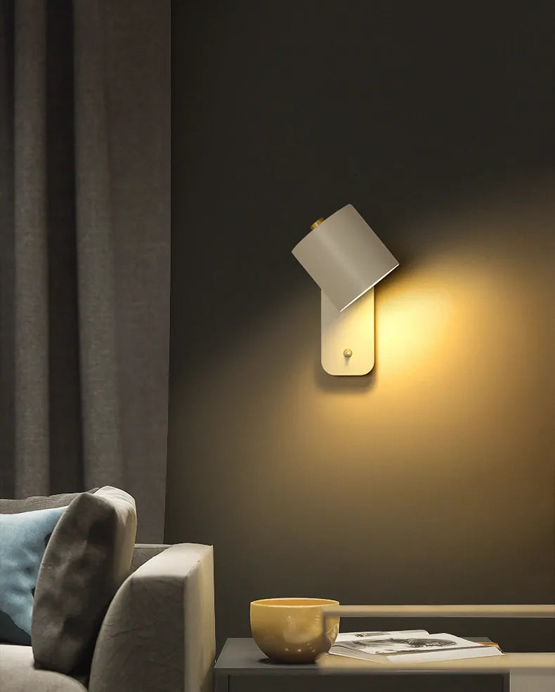 LED Wall Lamp – Nordic Modern Adjustable Design